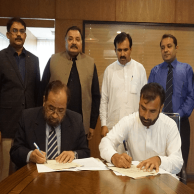 MOU Signing Ceremony Of Forces School Franchise At Mardan Campus