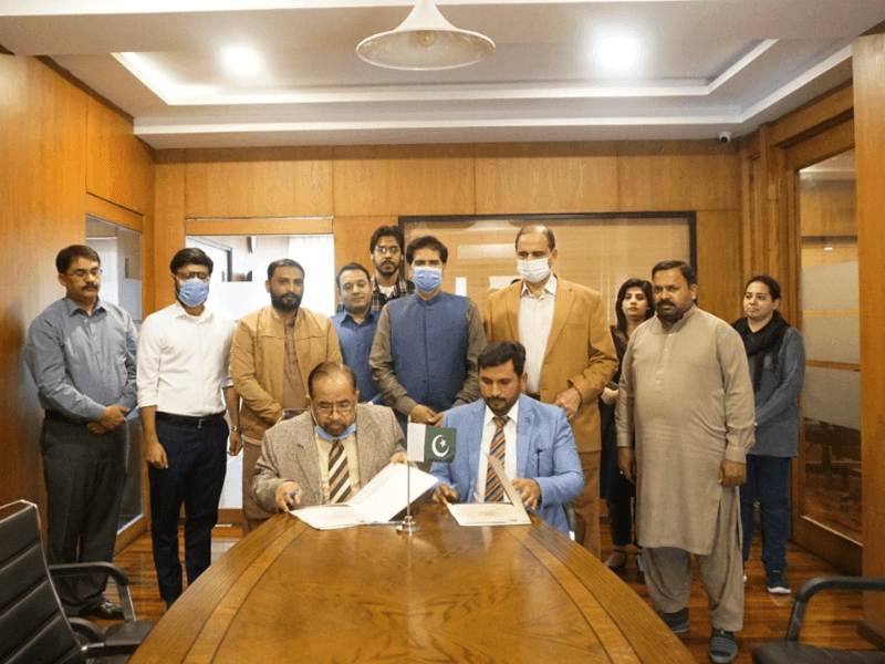 MOU Signing Ceremony For Hafizabad Campus