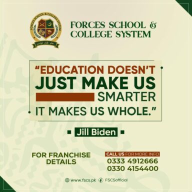 Education doesn't just make us smarter. It makes us whole.