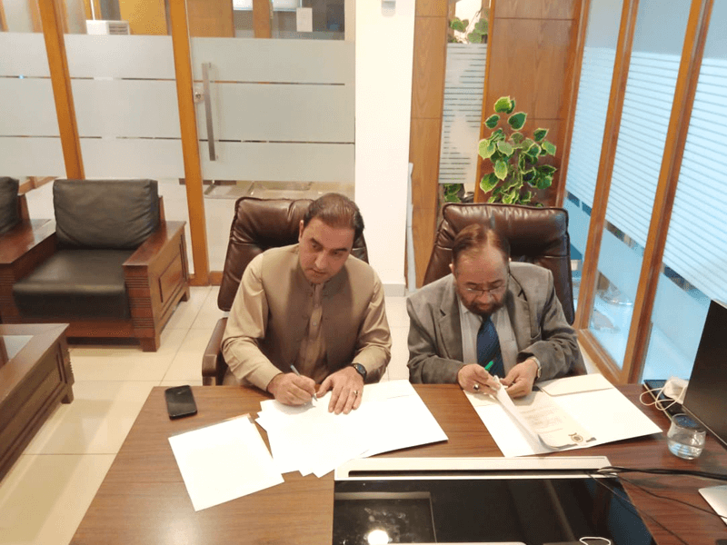 MOU Signing Ceremony For Swabi Campus