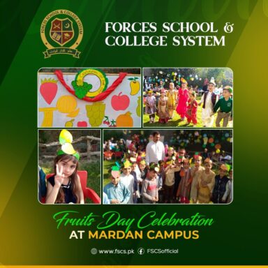 Fruits Day Celebrations at Forces School Mardan Campus