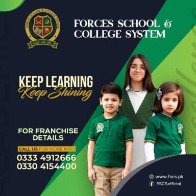 Keep Learning, Keep Shining at Forces School & College System