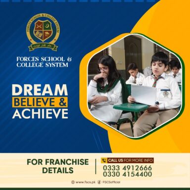 Dream, Believe & Achieve at Forces School & College System