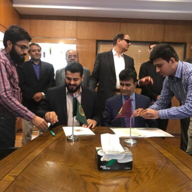 MOU Signing Ceremony of Bilquees Anwar Campus, Mirpur