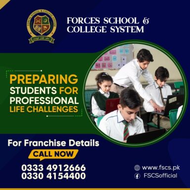 Forces School & College System - Preparing students for professional life challenges