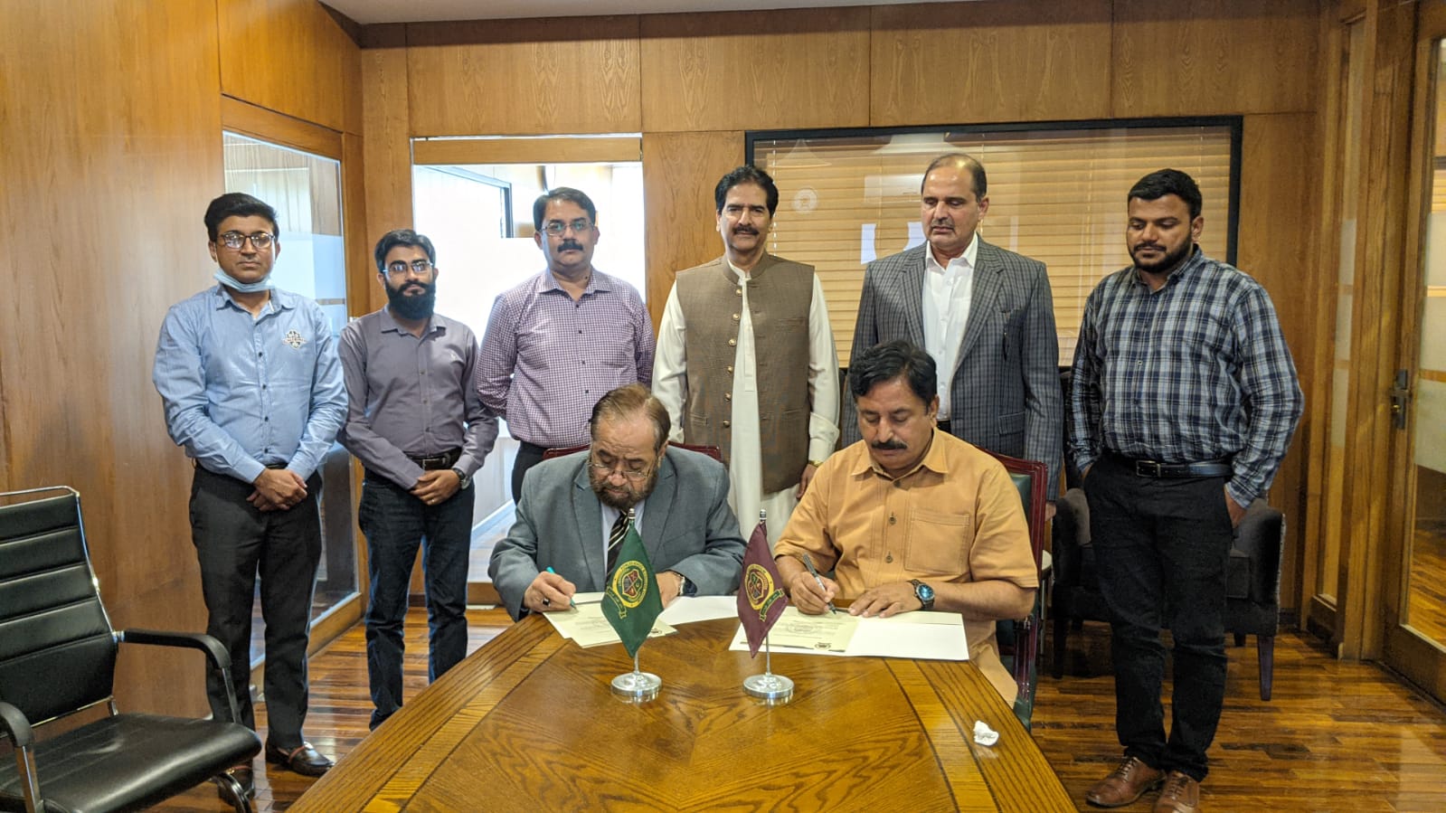 MOU Signing Ceremony For Jinnah Campus