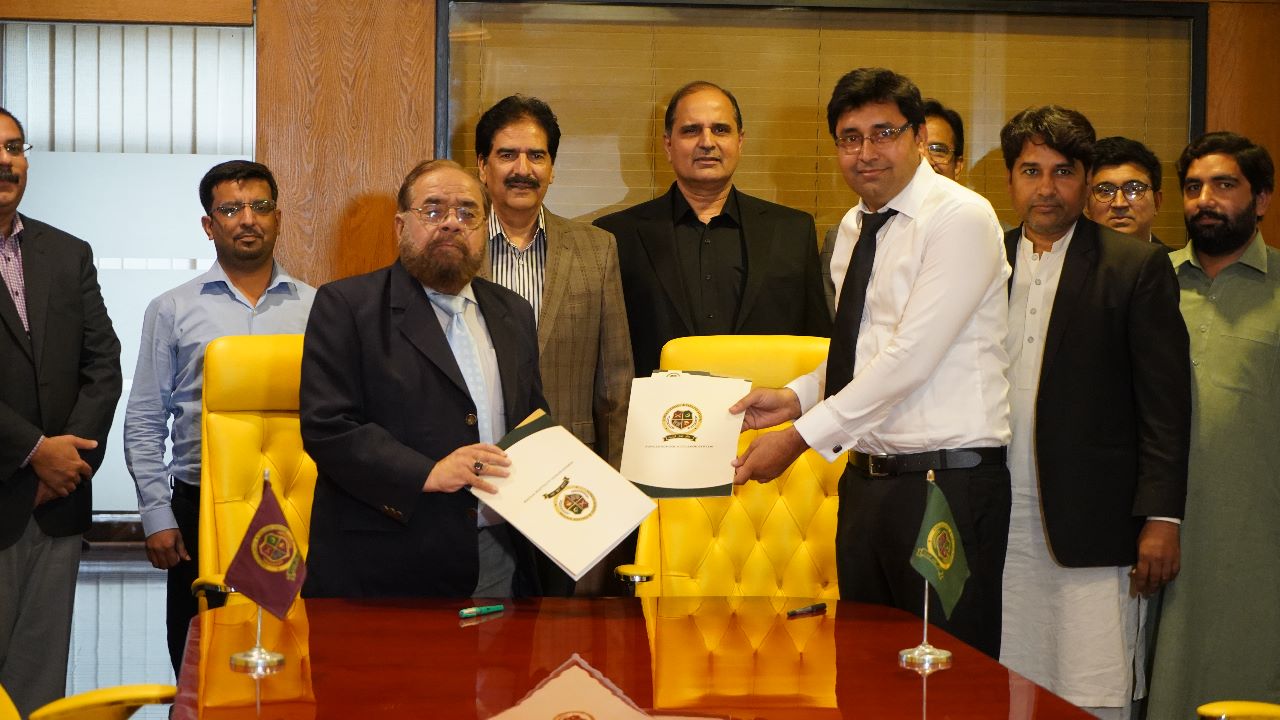 MoU signing ceremony for Baba Fareed Campus Pakpattan